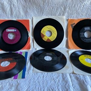 6 45 RPM records
